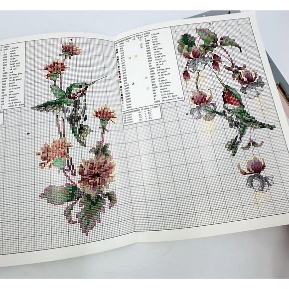 HUMMINGBIRD Bird Lover Counted Cross Stitch Chart Pattern Booklets Birdwatching - Picture 5 of 6